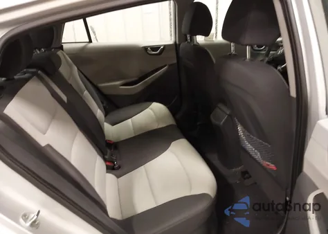 2017 Hyundai Ioniq Hybrid Blue from USA, damaged, VIN KMHC65LCXHU057496